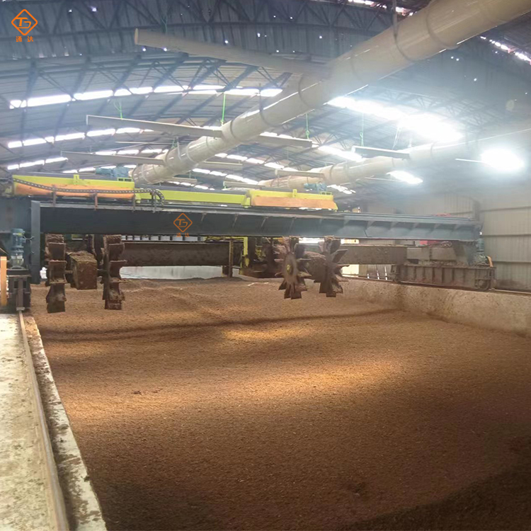 年產1萬噸羊糞有機肥發酵車間多少平方米面積?發酵設備選型和車間布局