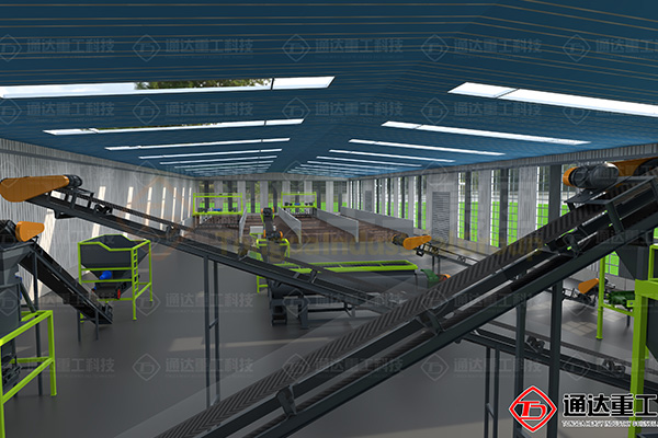 1萬噸有機肥生產線配套設備及場地布局規劃
